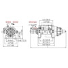 Novawinch HEN25000 hydraulic winch schematics